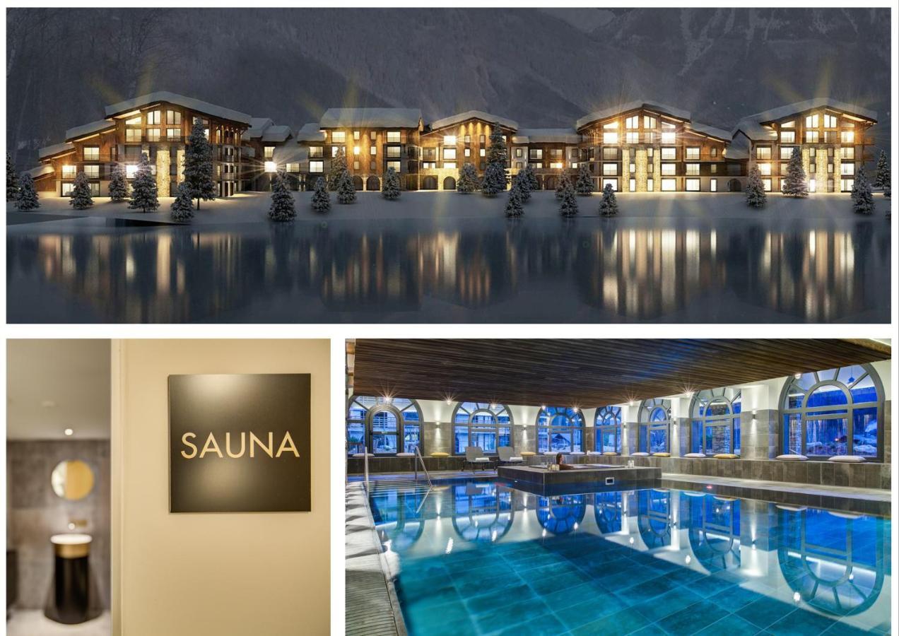Thedrus Luxury Apt, Swimming Pool, Spa & More Chamonix Luaran gambar